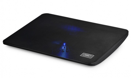 Stand notebook DeepCool 15.6" Blue LED, black, WINDPAL MINI